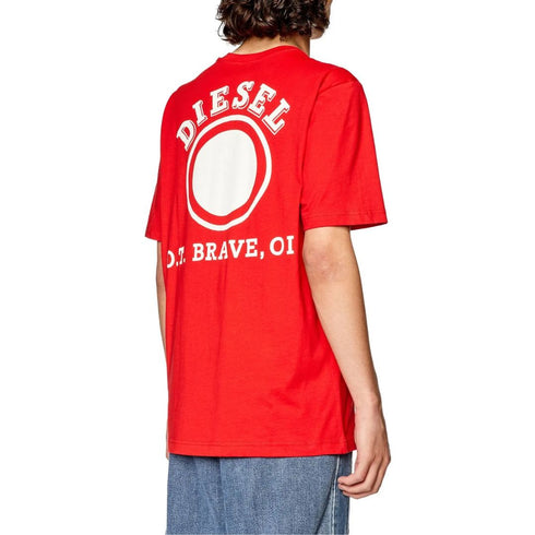 CAMISETA ROJA J-JUST-K4 DIESEL